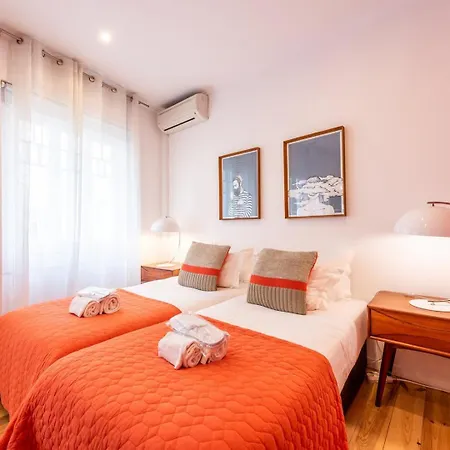Апартаменты Guestready - Baixa Blues For 4 People Лиссабон